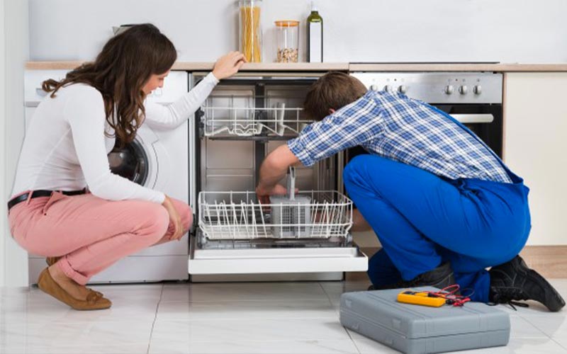 علت داغ شدن ماشین ظرفشویی